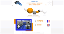 Desktop Screenshot of noblitex.com