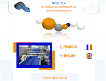 Tablet Screenshot of noblitex.com